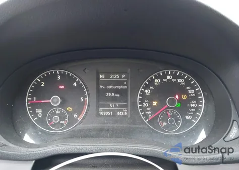 2014 Volkswagen Passat 2.0L Tdi Se из США, поврежденный, VIN 1VWBN7A36EC080984